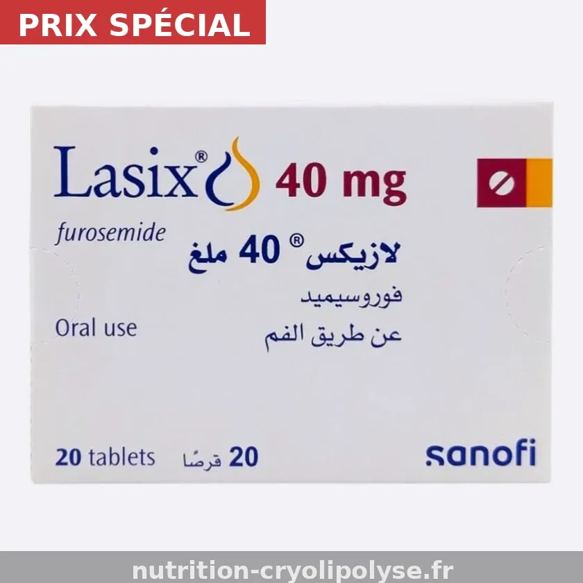 Lasilix sans ordonnance en pharmacie : ce qu'il faut savoir