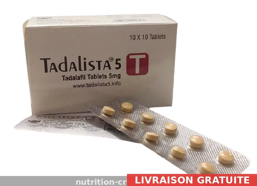 Tadalista 5mg · Choix n°1 des patients — commandez en France dès 0,55€