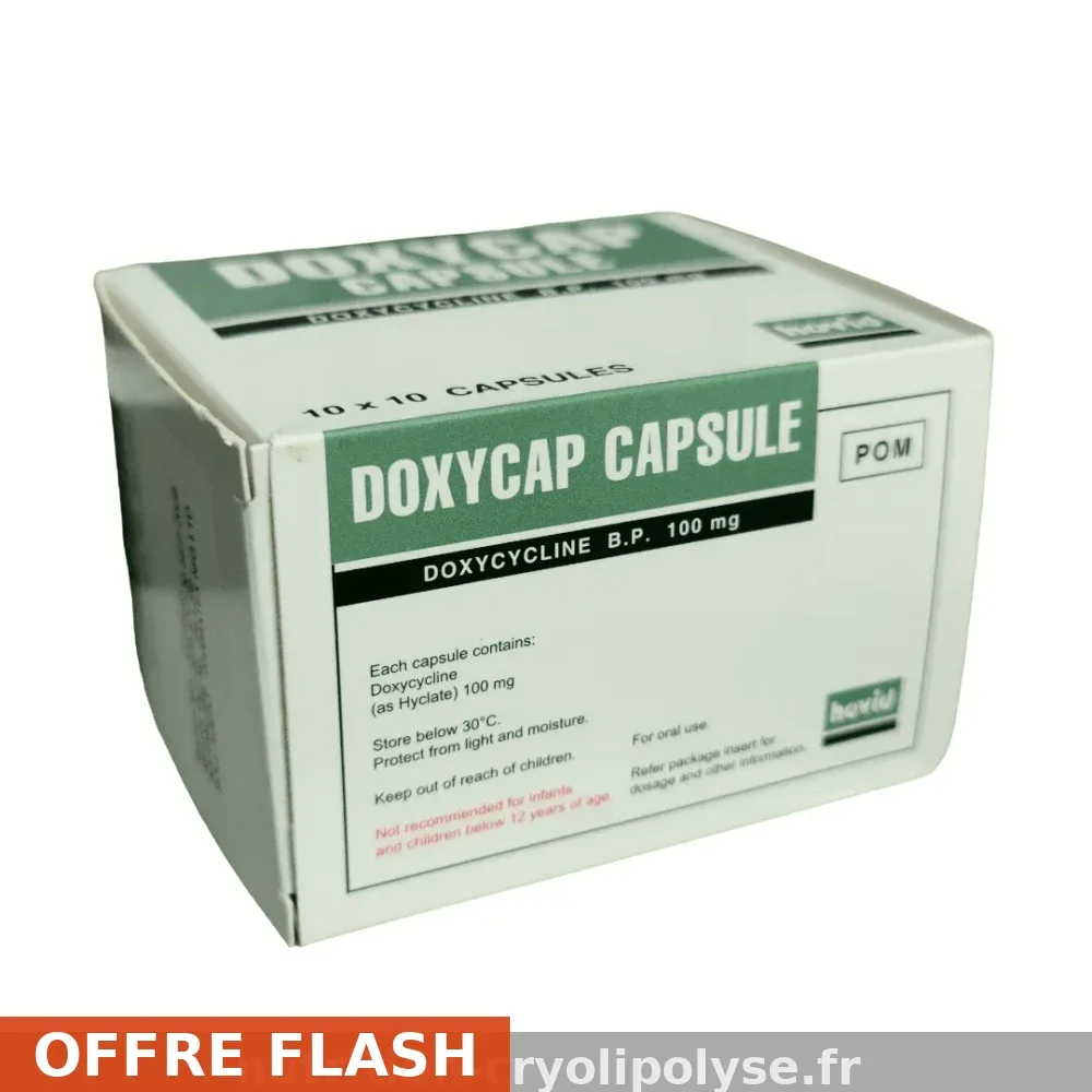 Prix Doxycycline 100mg sans ordonnance à Nice — à partir de 0,50€