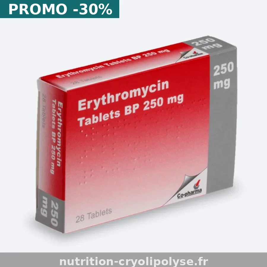 Économisez sur Érythromycine 500mg à Toulouse — offre spéciale dès 0,44€